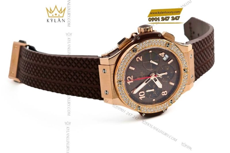 Đồng hồ Hublot Big Bang Chronograph King Gold Cappuccino Diamond 41mm