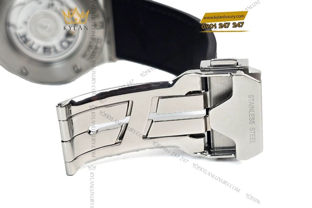 Kỳ Lân Luxury hublot classic fusion titanium 38mm day da ca 2 Đồng hồ Hublot Classic Fusion Titanium 38mm dây da cá