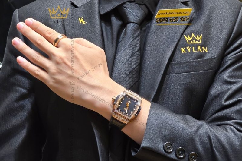 Đồng hồ Hublot Spirit of Big Bang King Gold Pavé 39mm