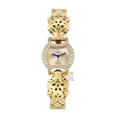 Đồng hồ La Panthère de Cartier vàng vàng kim cương