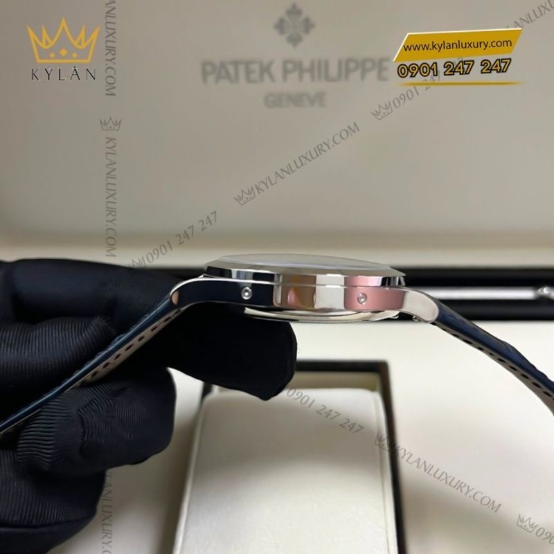 Đồng hồ Patek Philippe vàng trắng moonphase 5396G-017