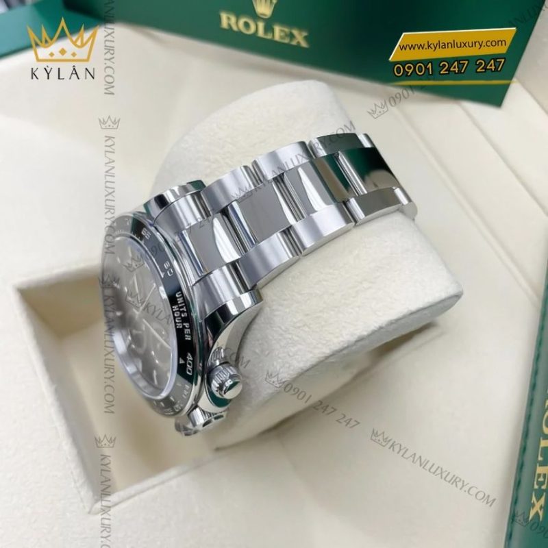 Đồng hồ Rolex Cosmograph Daytona mặt số đen 126500LN-0002