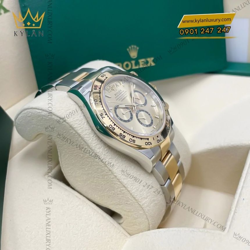 Kỳ Lân Luxury rolex cosmograph daytona demi vang 126503 0004 4 Đồng hồ Rolex Cosmograph Daytona demi vàng vàng 126503-0004