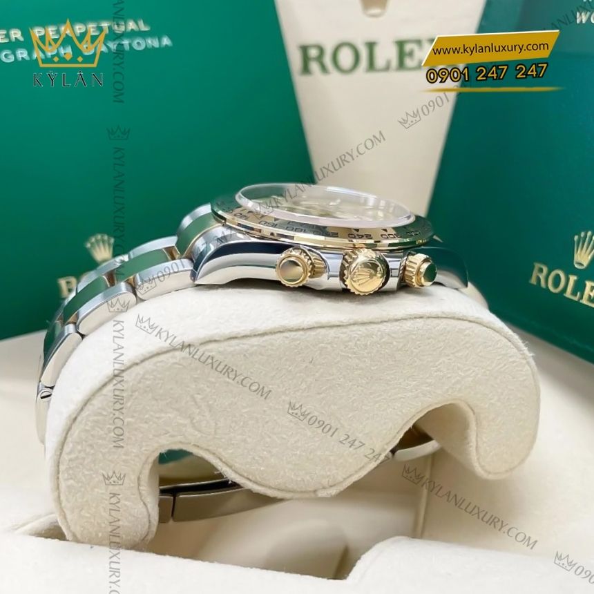 Kỳ Lân Luxury rolex cosmograph daytona demi vang 126503 0004 7 Đồng hồ Rolex Cosmograph Daytona demi vàng vàng 126503-0004