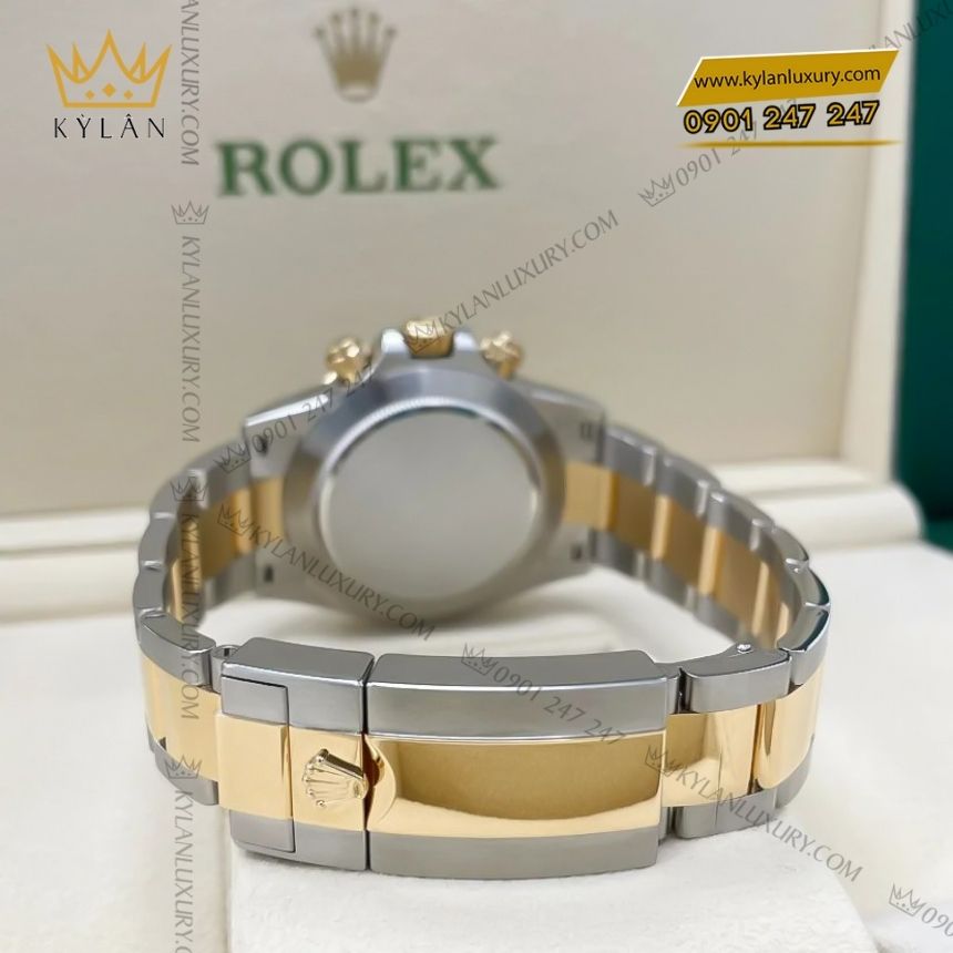 Kỳ Lân Luxury rolex cosmograph daytona demi vang 126503 0004 9 Đồng hồ Rolex Cosmograph Daytona demi vàng vàng 126503-0004