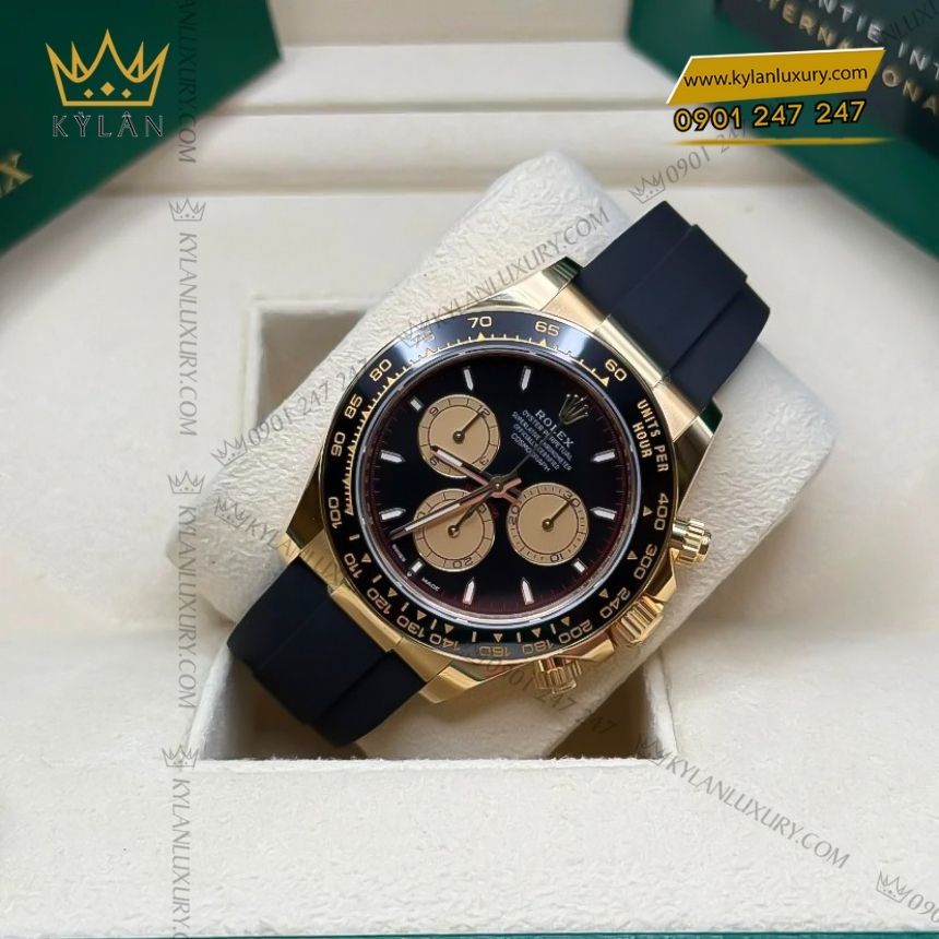 Kỳ Lân Luxury rolex cosmograph daytona vang vang 126518ln 0004 11 Đồng hồ Rolex Cosmograph Daytona vàng vàng 126518LN-0004