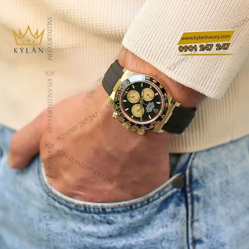 Kỳ Lân Luxury rolex cosmograph daytona vang vang 126518ln 0004 13 Đồng hồ Rolex Cosmograph Daytona vàng vàng 126518LN-0004