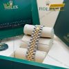 Đồng hồ Rolex Datejust 31 demi mặt số bạc 278343RBR-0004
