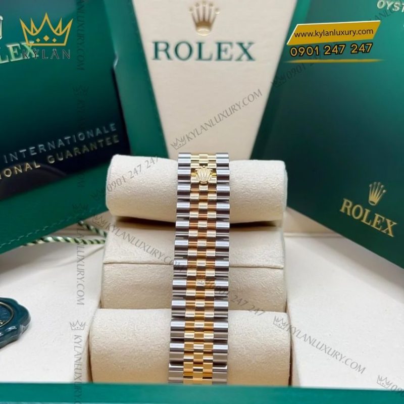 Đồng hồ Rolex Datejust 31 demi mặt số bạc 278343RBR-0004