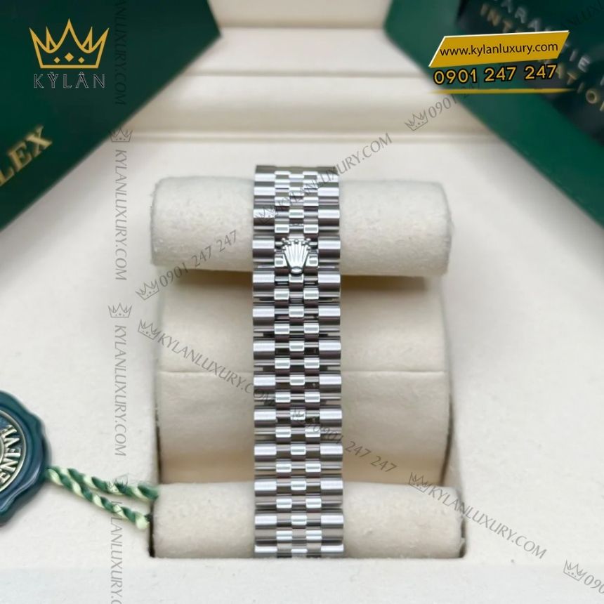 Kỳ Lân Luxury rolex datejust 31 278384rbr 0002 den vanh kim 2 1 Đồng hồ Rolex Datejust 31 đen vành kim 278384RBR-0002