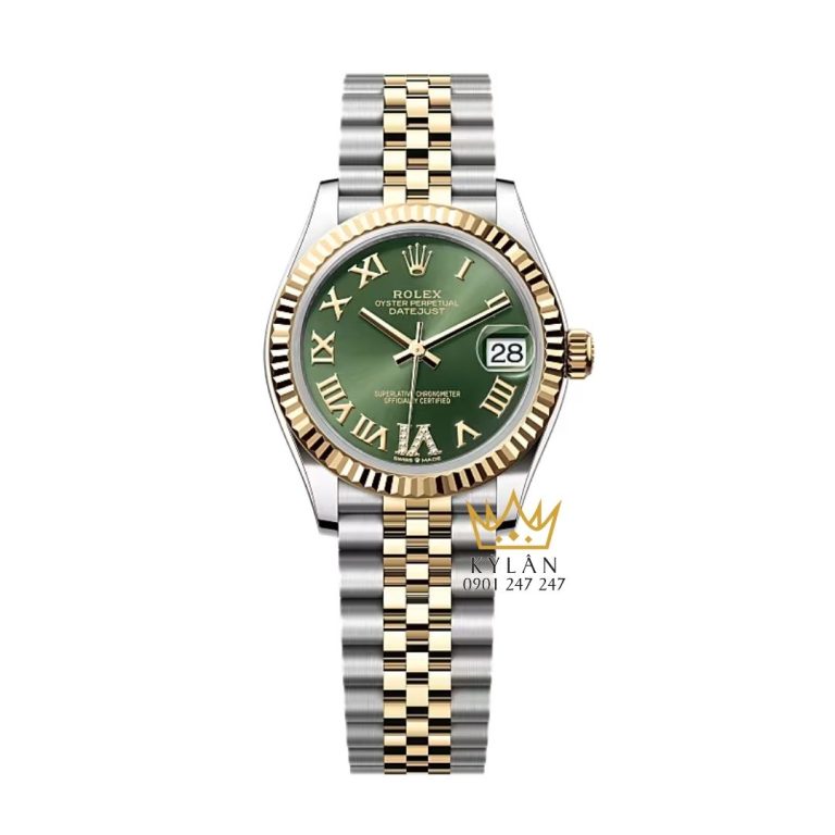 Đồng hồ Rolex Datejust 31 demi vàng vàng olive 278273-0016