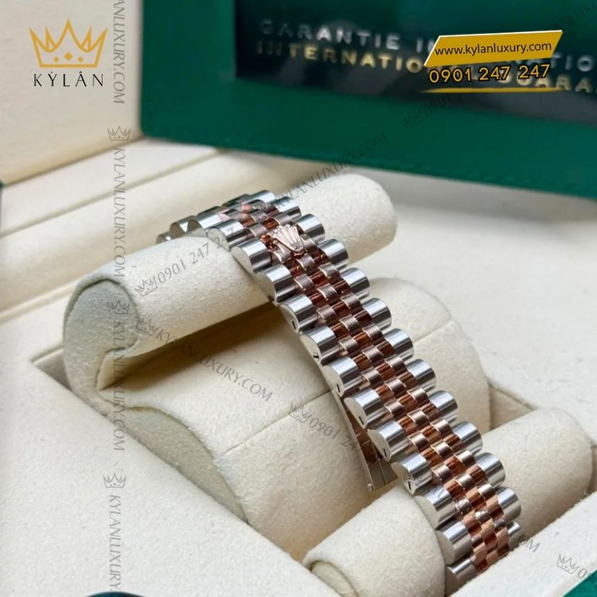 Kỳ Lân Luxury rolex datejust 31 xam kim cuong 278341rbr 0030 3 Đồng hồ Rolex Datejust 31 xám kim cương 278341RBR-0030