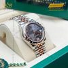 Đồng hồ Rolex Datejust 31 xám kim cương 278341RBR-0030