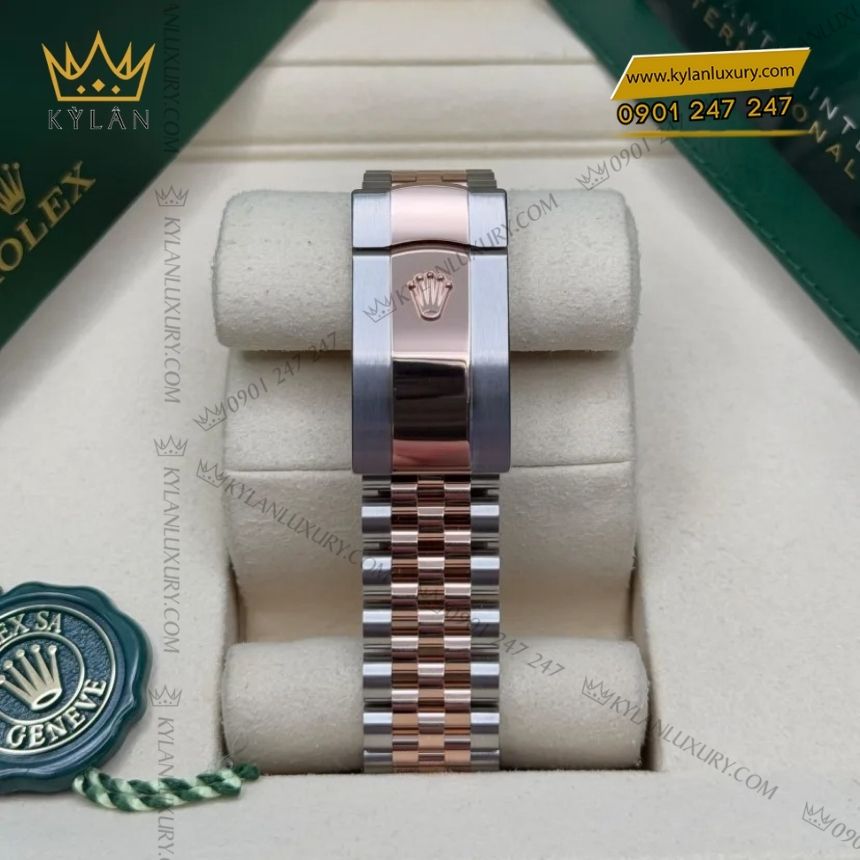Kỳ Lân Luxury rolex datejust 36 126231 0017 demi trang 8 Đồng hồ Rolex Datejust 36 demi mặt trắng 126231-0017