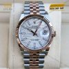 Đồng hồ Rolex Datejust 36 demi mặt lá cọ 126231-0031
