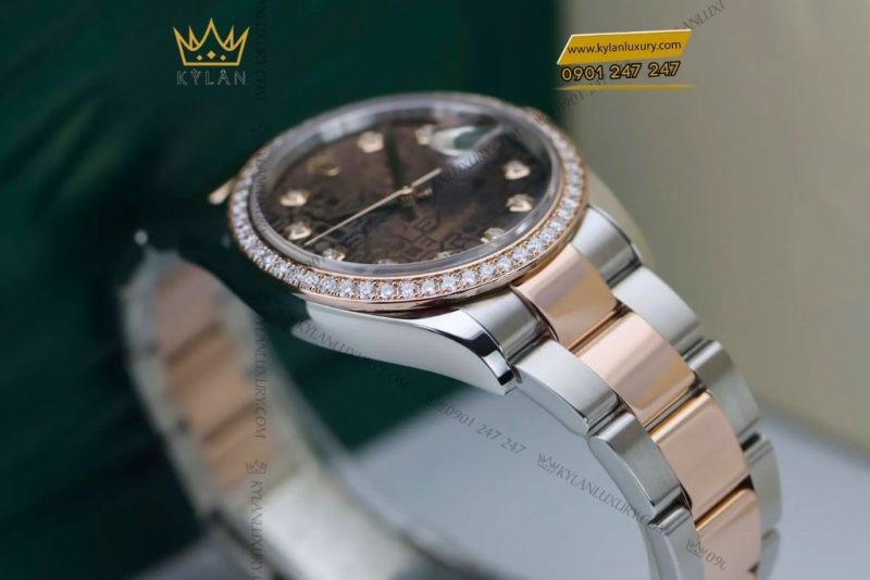 Đồng hồ Rolex Datejust 36 Chocolate Vi Tính 126281RBR-0014