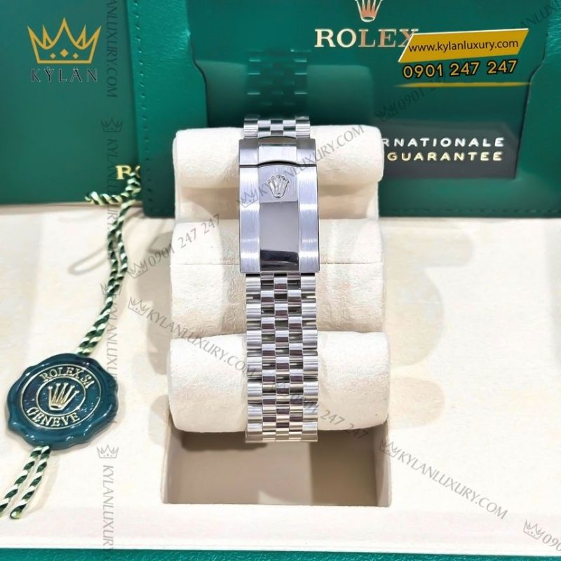 Đồng hồ Rolex Datejust 36 mặt số đen kim cương 126284RBR-0019