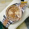 Rolex Datejust 36 demi vi tính vàng 126233-0033