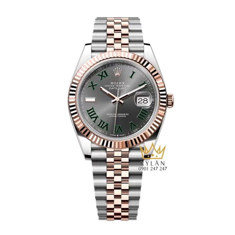 Đồng hồ Rolex Datejust 41 demi xám La Mã 126331-0016