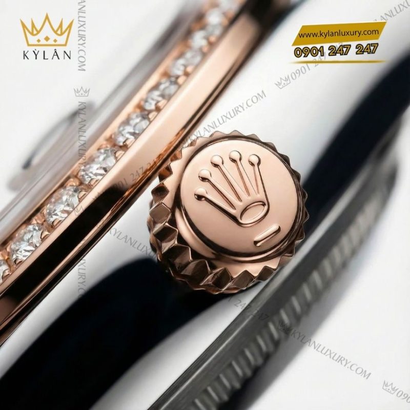 Đồng hồ Rolex Datejust 41 custom kim cương 126331