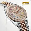 Đồng hồ Rolex Datejust 41 custom kim cương 126331