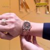 Đồng hồ Rolex Day Date 36 nâu ombré cọc kim cương 128235-0037
