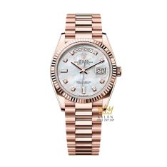 Đồng hồ Rolex Day Date 36 xà cừ kim cương 128235-0029