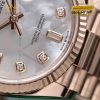 Đồng hồ Rolex Day Date 36 xà cừ kim cương 128235-0029