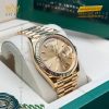 Đồng hồ Rolex Day Date 40 vàng vàng champagne 228238-0003