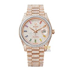 rolex-day-date-40-custom-full-diamond-228235 (1) Đồng hồ Rolex Day Date 40 custom full kim cương 228235