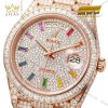 Đồng hồ Rolex Day Date 40 custom full kim cương 228235