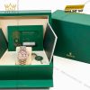 Đồng hồ Rolex Day Date vàng hồng custom full kim cương
