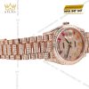 Đồng hồ Rolex Day Date vàng hồng custom full kim cương
