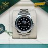 Đồng hồ Rolex Explorer 36 mặt số đen 124270-0001