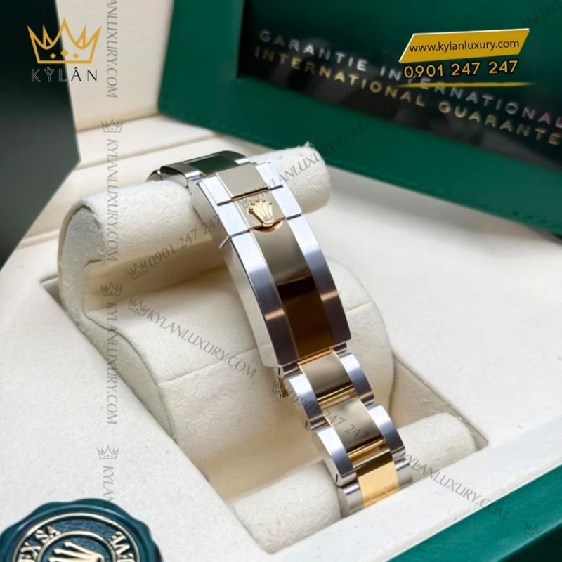 Đồng hồ Rolex Explorer 36mm demi mặt số đen 124273-0001