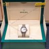 Đồng hồ Rolex Lady Datejust 28 demi vàng hồng xà cừ 279171-0013