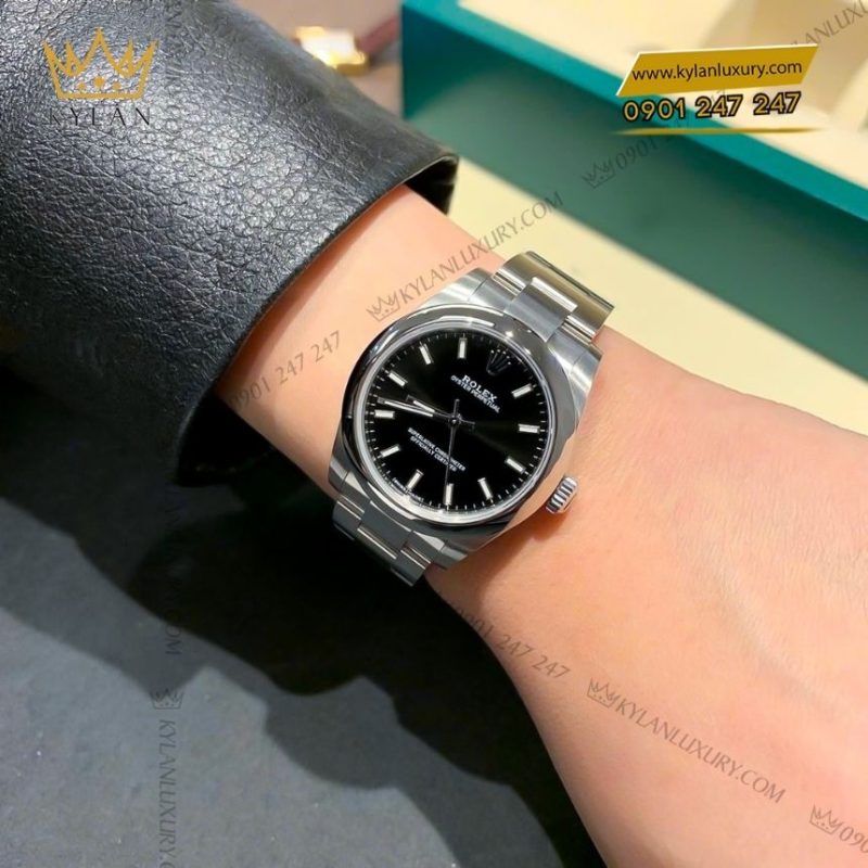 Đồng hồ Rolex Oyster Perpetual 31 mặt số đen 277200-0016