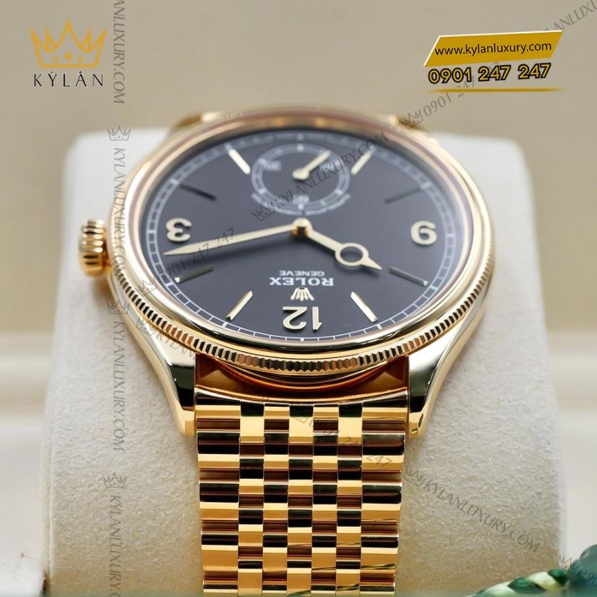 Kỳ Lân Luxury rolex perpetual 1908 vang vang 52508 0007 3 Đồng hồ Rolex Perpetual 1908 vàng vàng 52508-0007