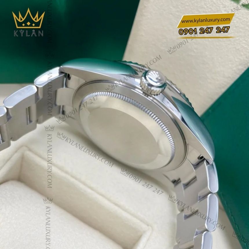 Kỳ Lân Luxury rolex sky dweller 336934 0005 xanh duong oyster 8 Đồng hồ Rolex Sky Dweller Oyster xanh dương 336934-0005