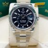 Đồng hồ Rolex Sky Dweller Oyster mặt đen 336934-0007