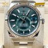 Đồng hồ Rolex Sky Dweller Oyster xanh bạc hà 336934-0001