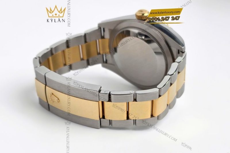 Đồng hồ Sky Dweller demi vàng vàng mặt đen 326933-0003