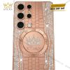 Điện thoại Samsung Galaxy S25 Ultra custom vàng hồng kim cương