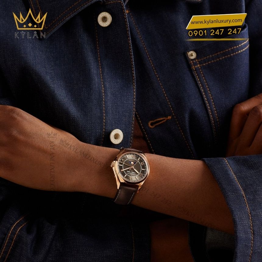 Kỳ Lân Luxury vacheron constantin fiftysix complete calendar 4000e 000r b065 5 Đồng hồ Vacheron Constantin Fiftysix Complete Calendar nâu trầm