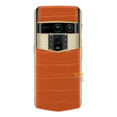 Điện thoại Vertu Agent Q Radiant Phoenix Alligator Gold Diamond 1TB