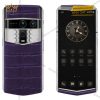 Điện thoại Vertu Agent Q Alligator Silver Full Diamond Radiant Grape Purple 1TB