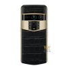 Kỳ Lân Luxury vertu agent q gold full diamond iron black 1tb 1 Điện thoại Vertu Agent Q Gold Full Diamond Iron Black 1TB