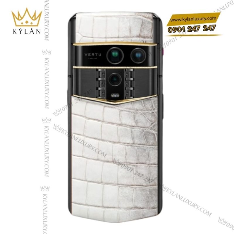 Điện thoại Vertu Agent Q Himalaya Alligator Quint Gold Diamond 1TB