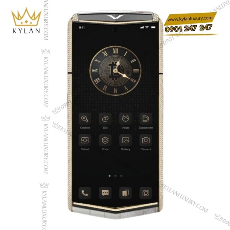 Điện thoại Vertu Agent Q Himalaya Gold Full Diamond 1TB