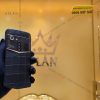 Điện thoại Vertu Aster P Alligator custom vàng hồng đính kim cương
